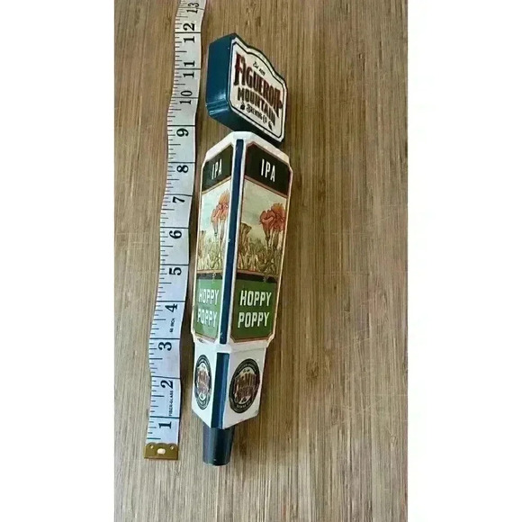 Figueroa Mountain brewing Other - BEER Tap Handle ~ FIGUEROA MOUNTAIN Brewing Hoppy Poppy IPA ~ CALIFORNIA
